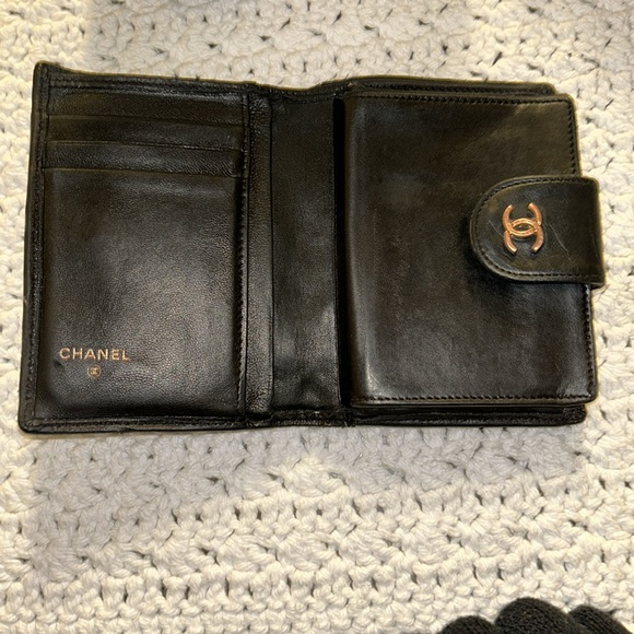 Chanel Pico Lore Wallet Black Leather - Picture 12 of 14